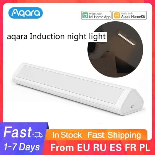 Xiaomi Aqara Magnetic Installation Portable Night Light with Human Body Light Sensor 3200K Color Temperature for Multiple Scenes