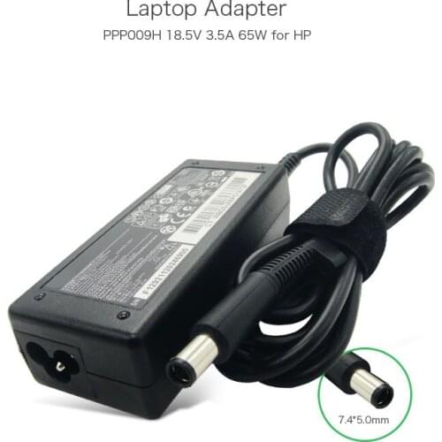 Portable Power Supply 18.5V 3.5A 65W 7.4*5.0mm External AC Adapter for HP G6 G56 608425-002 0609939001 A065R00AL-HW01 PPP009H