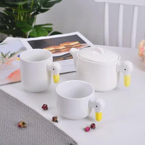 Simple Japanese-Style Ceramic Tableware Household Personalized Water Cup Tea Cup Coffee Cup Teapot Mug