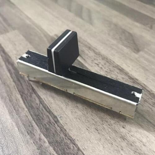 Fader straight potentiometer A50Kx2 replace 20A6 for NUMARK M2 DM2050 DM1050 / player +1pcs knob