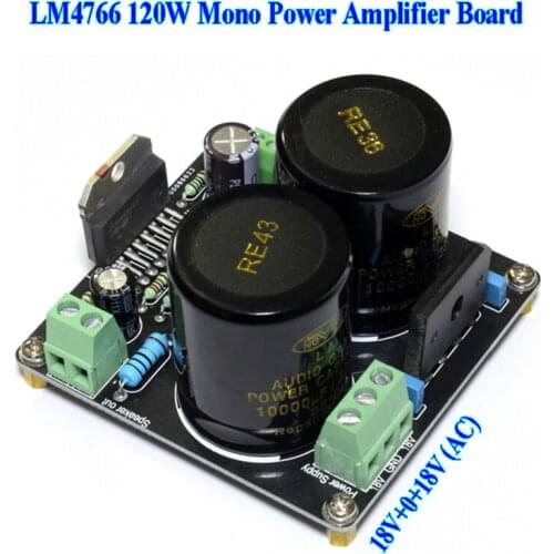 Assembled LM4766 120W Mono Power Amplifier Board Module EL143