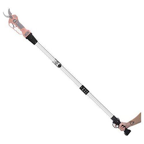 Kebtek 75 Inch Extension Pole Electric Pruning Shear- Lightweight and Sturdy Aluminum Alloy Extension Rod