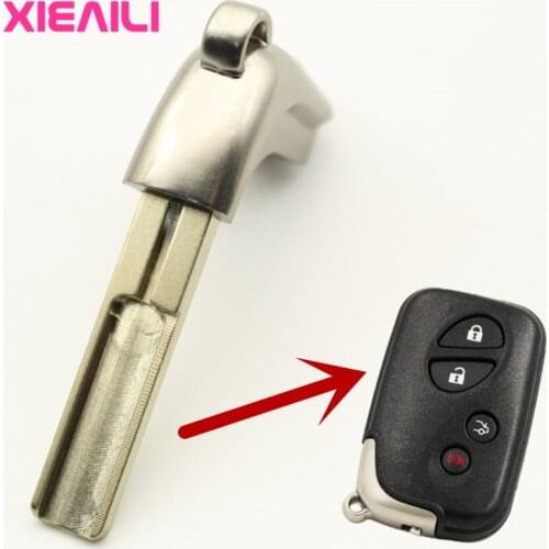 XIEAILI 5Pcs OEM Blank Uncut Remote Smart Key Blade For Lexus S620