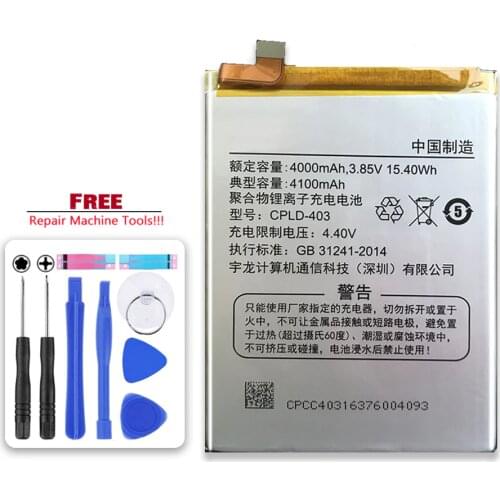 4100mAh Replacement Battery CPLD-403 For Letv LeEco Coolpad Cool1 Cool 1 Dual le3 LeRee R116 C106 C106-7 C106-9 C103 C107-9