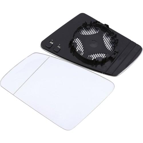 Car Styling White Left/Right Drive Side Heated Electric Wing Door Mirror Glasses for Mercedes-Benz CLS-Klasse C218 2010-2017