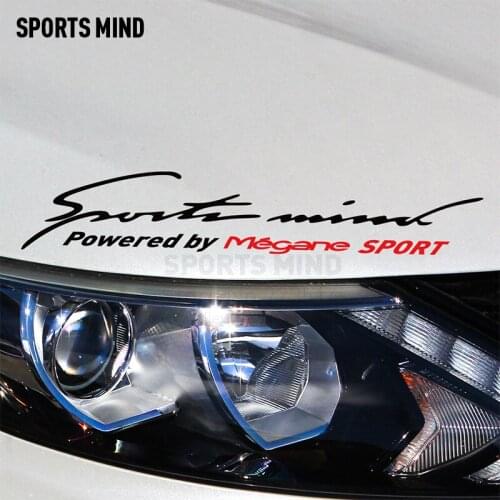 Sports Mind Car Lamp Eyebrow Vinyl Drift Racing Fatlace Illmotion Car Sticker car styling For renault megane 2 Car Accessories