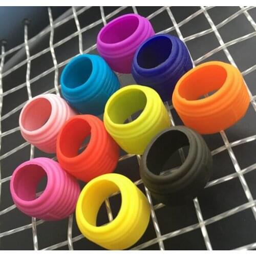 Free Shipping(50pcs/lot)Badminton Silicone ring