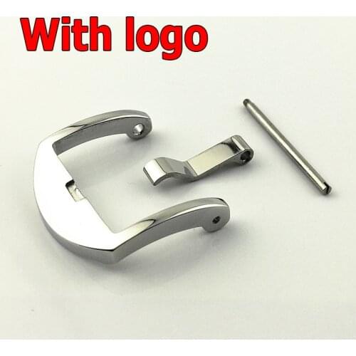 Watch Buckle Bracelet for PAM Panerai 441 359 Watch Strap 20 22mm 316L Shiny Stainless Steel Clasp Metal Pin Insurance Buckle