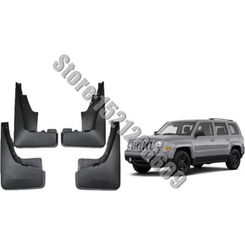 For JEEP Patriot 2012~2020 ABS plastic Mud Flaps Splash Guard fender Car Styling