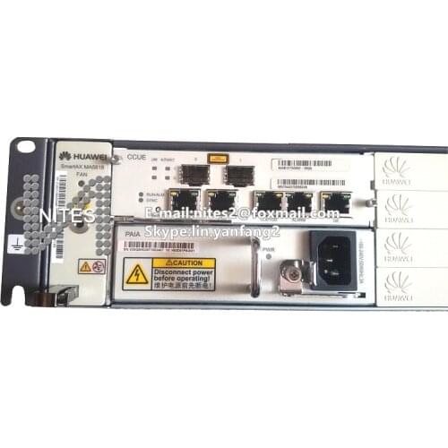 Huawei Digital Subscriber Line Access Multiplexer IP DSLAM SmartAx MA5616 CCUE master with UP2A gusset plate