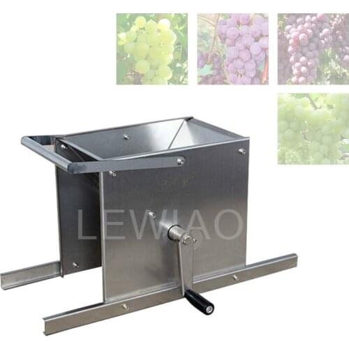 Fruit Crusher Grape Wine Portable Pulper Press Commercial Equipment