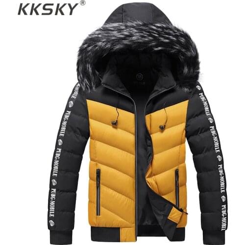 Kksky Winter Jacket Coat Men New Thick Warm Hooded Parkas Jackets Men Waterproof Warm Outwear Casual Overcoats Men Clothing 5XL