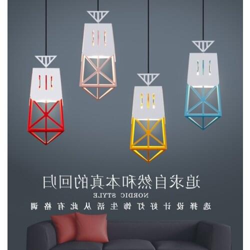 Creative pendant lights industrial design art handmade wicker living room decoration ventilador de techo lampes suspendues