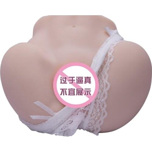 SEXYE Male Masturbator Silicone Pocket Real Pussy Sex Doll Artificial Vagina Ass Adult Sex Toys Two Channel Anal Masturbation