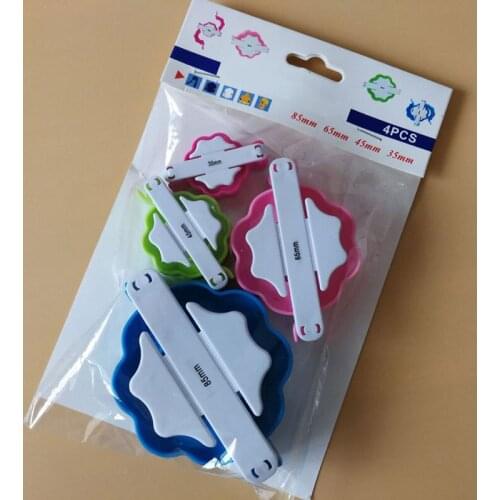 Pompom Maker DIY Needlework Set Home Supplies Craft Knitting Tool Appareil Bommel Sewing Tools Accessory 1 Sets Pompom Set