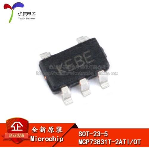 Genuine original patch MCP73831T-2ATI / OT SOT-23-5 battery power management chip