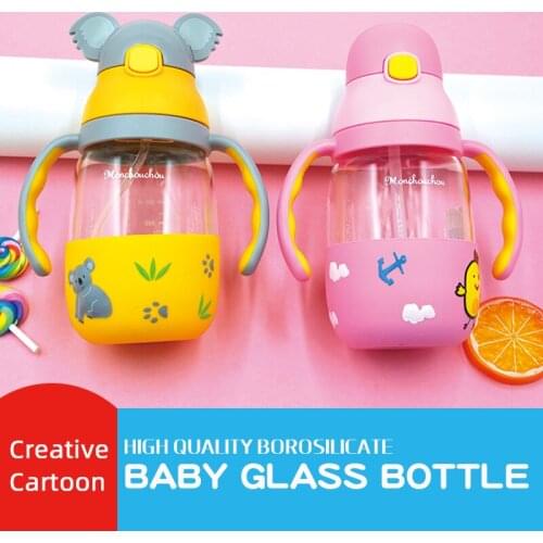 PINKAH Glass Water Bottles