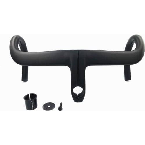 B05 Carbon Handlebar Road Bike Integrated Handle bar Full Carbon 28.6/31.8mm Cycling Carbon Bars with Stem 38 40 42 44cm