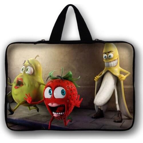 Cute fruit battle game 7 9.7 11.6 13.3 14 15.4 17.3 Laptop Bag Notebook Case Cover For Macbook Air/Pro For HP Pavilion Asus Acer
