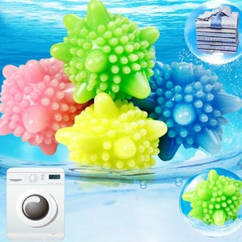 1pcs Detergent Winding Preventing Cleaning Balls Laundry Prevent Tangles Washing Tool Magic Colorful Starfish