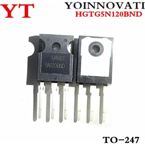 10pcs/lot HGTG5N120BND 5N120BND TO-247 IC Best quality