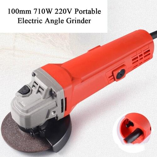100mm Portable Electric Angle Grinder Rechargeable Handheld Angle Grinder Polisher Grinder Polishing Grinding Cutting Machine