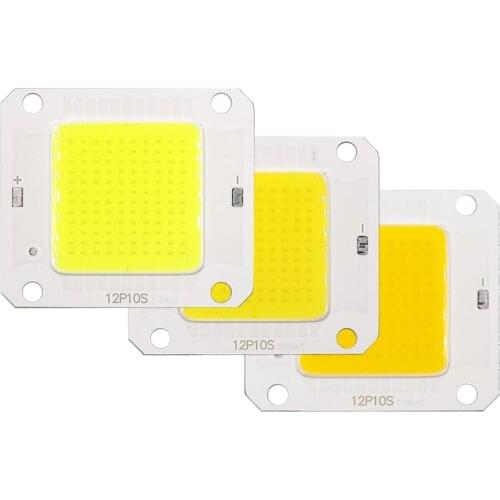 4640 50W 30V 36V Floodlight LED Chip Super Bright COB LED Light Source Warm Natural Cold White Bulb for Flood Lights 46x40mm
