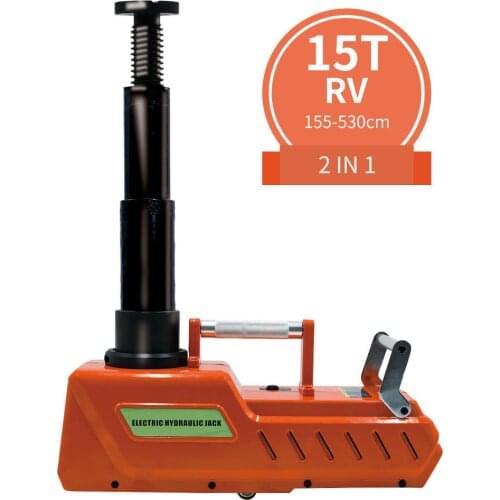 NthPower Car Electric Hydraulic Jack 15Ton Trailer Automotive jacks Lift SUV Van Garage Emergency Equipment Repair Tools For Car