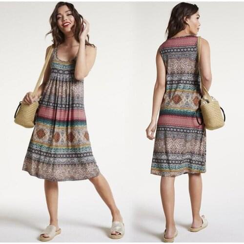 Faroonee Summer Midi Dresses