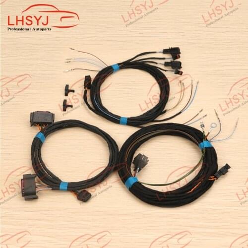 OEM Blind-Spot Detection Cable Side Assist Lane Change Wire Cable Harness for Audi A6 C7 PA