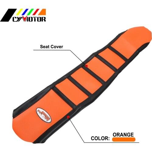 Motorcycle Leather Gripper Soft Seat Cover For KTM SX85 SX 85 2013 2014 2015 2016 13 14 15 16