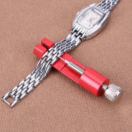 Mini Metal Watch Band Adjuster Watch Strap Adapter Remover Watchmaker Repair Adjustment Tools Accessories