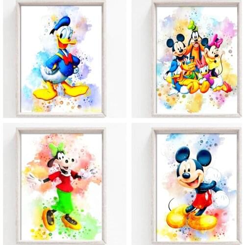 5D DIY Diamond Painting Disney Winnie the Pooh Series Cross Stitch Diamond Embroidery Mosaic Bird Art Rhinestone Home Decoration