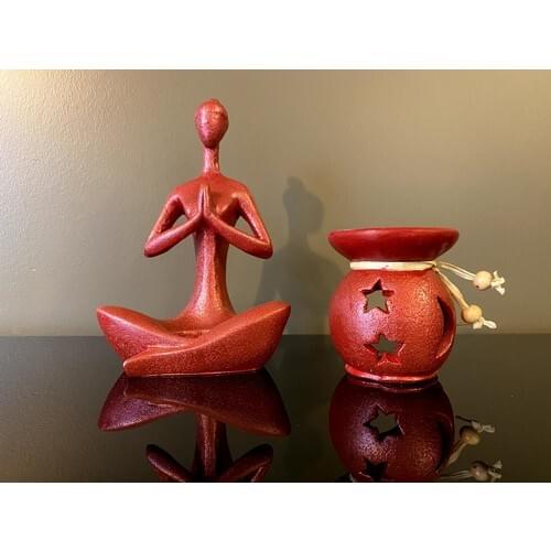 Talya Art Design 2'li Set, Candle Holder and Censer