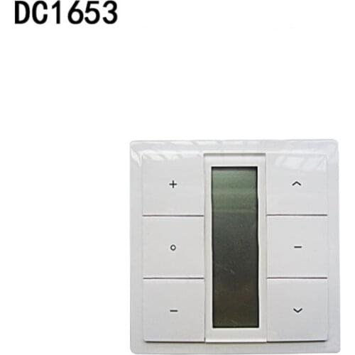 Dooya wall switch DC1653 15 channel remote control emitter tubular motor motorized roller blinds curtain track
