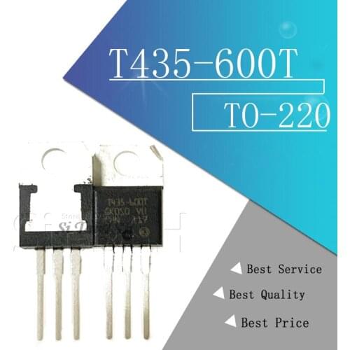 5pcs T435-600T T435 600T TO-220 T435-600 TO220 TRIAC new original