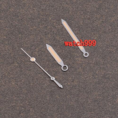Orange Luminous Watch Hands Sliver Edge Suitable For Miyota 8205/8215 DG2813