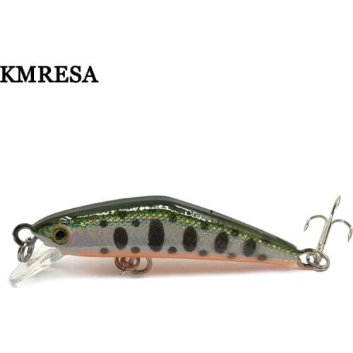 1Pcs 4.5cm 2.85g Fishing Lures Laser Minnow Fishing Bait Aritificial Hard Bait Crankbait Wobbler Plastic Fish