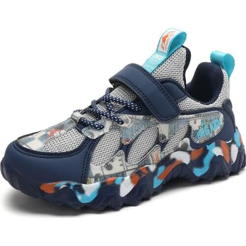 Sport Boys Sneakers Kids Shoes For Girls Sneakers Children Casual Shoes Breathable Mesh Rubber School Footwear Fashion 2021