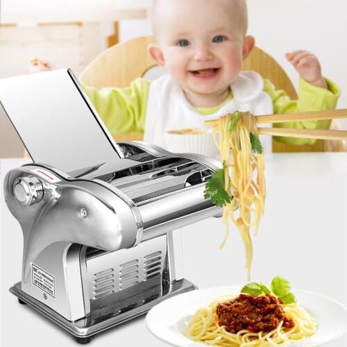 Heavy Duty Noodle Maker Stainless Steel Kitchen Multifunctional Noodle Maker Eletric Kitchen Maquina De Macarrao Cookware DG50MT