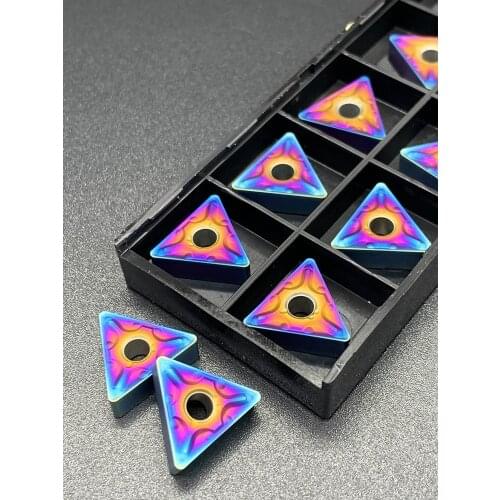 High Quality Carbide TNMG160404 TNMG160408 Turning Tool Blue Flame Series CNC Milling Blades TNMG 160404 TNMG 160408 Insert