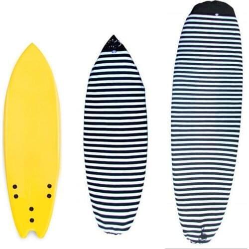 Knitted Flannel Surfboard Sock Protective Case Soft Stretch Quick-Dry Snowboard Cover For Surfing Board Sports Accessories