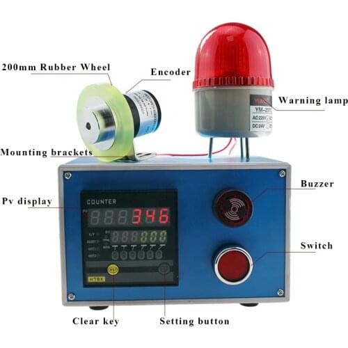 USYUMO AKT72-D Automatic digital seed counter LED counting machine with wheel encoder