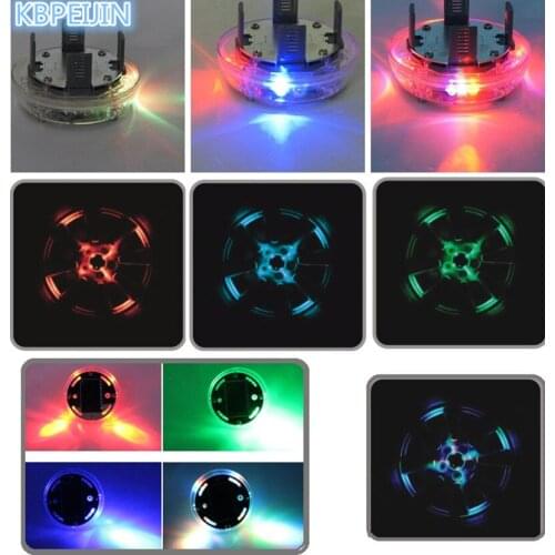 4 Modes 12 LED Waterproof Solar Led Flash Lamp Tyre Light Car Refitting accessories for Porsche cayenne macan 911 panamera 997