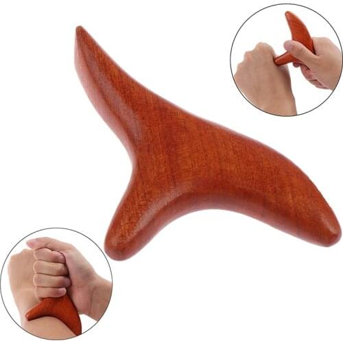 1Pcs Wood Body Massage Tool Body Reflexology Acupuncture Thai Therapy Massager Roller Meridians Scrap Lymphatic Health Care
