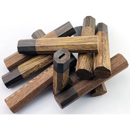 1pc Wooden Octagonal Handle Japanese Style Chefs Cutter Grip Kitchen Fish Knife Modified Handle DIY Cutter Grip Making Parts