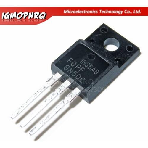 10PCS FQPF9N50C TO-220 9N50C 9N50 TO220 FQPF9N50 new MOS FET transistor