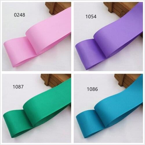 1610127 , free shipping 50MM solid grosgrain ribbon, DIY handmadeHair accessories Material wedding gift wrap