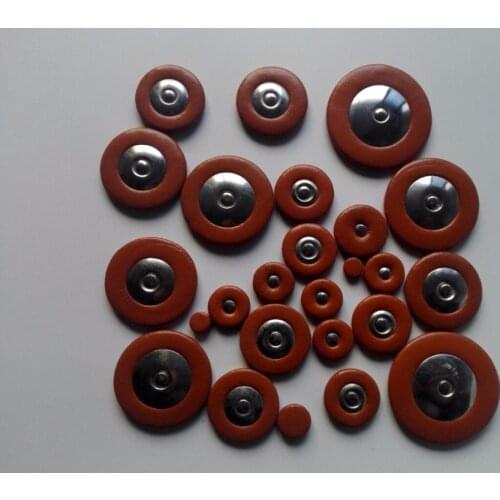 2 Sets Leather Alto Saxophone Pads For Yamah Selme and Yanagisaw Size