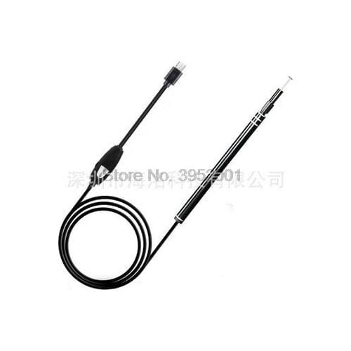 By dhl 100sets 2-in-1 USB Ear Cleaning Endoscope HD Visual Ear Spoon Multifunctional Earpick With Mini Camera Ear Care Clean hot